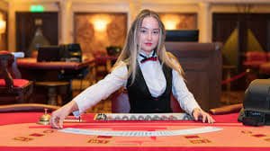 Live dealer studio broadcast setup with HD cameras and professional lighting